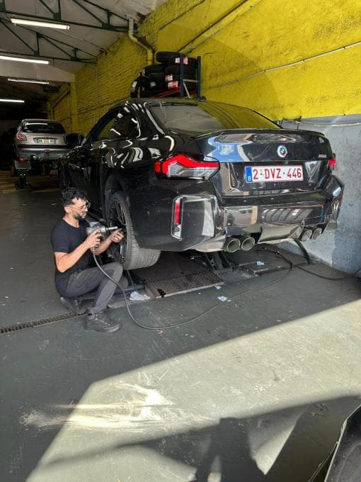 Montage et changement pneu en atelier garage Pneu Station Roubaix