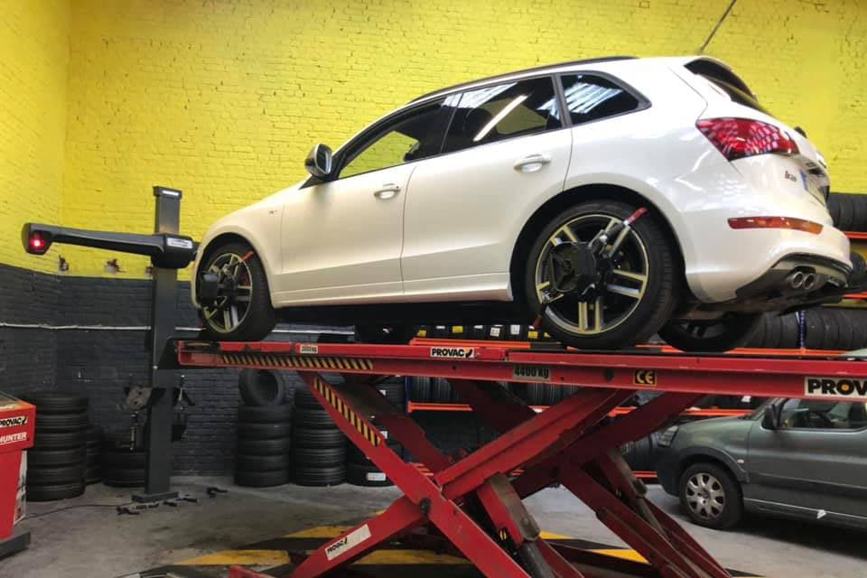 Équilibrage pneu en atelier Pneu Station Béthune-Verquin